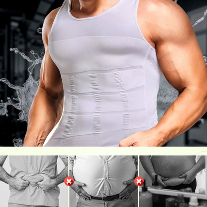 Men's Fitted Shapewear Tank Top