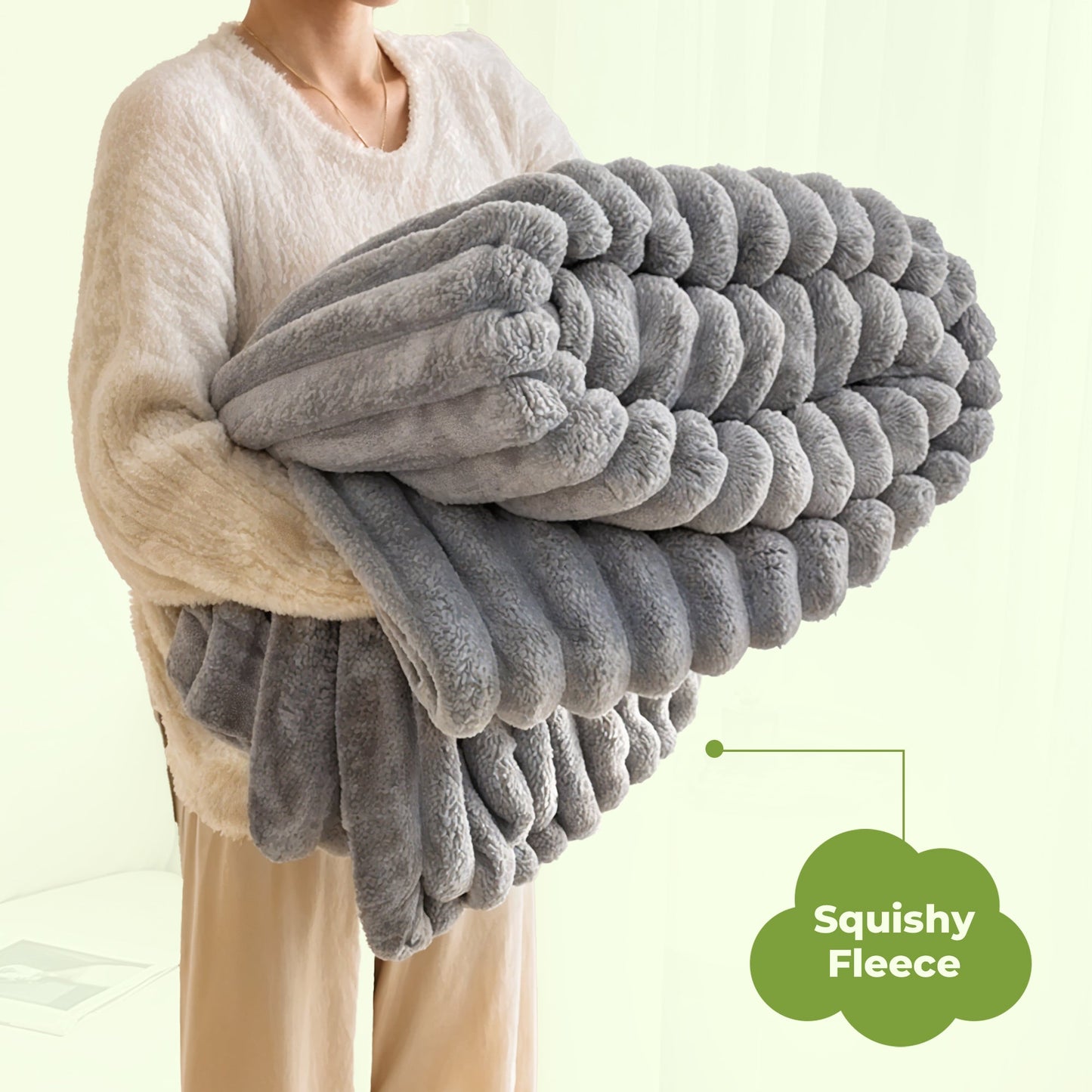 Plush Cozy Throw Blanket