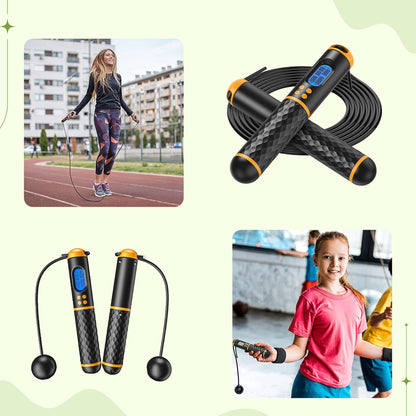 Smart Fitness Jump Rope with Digital Counter