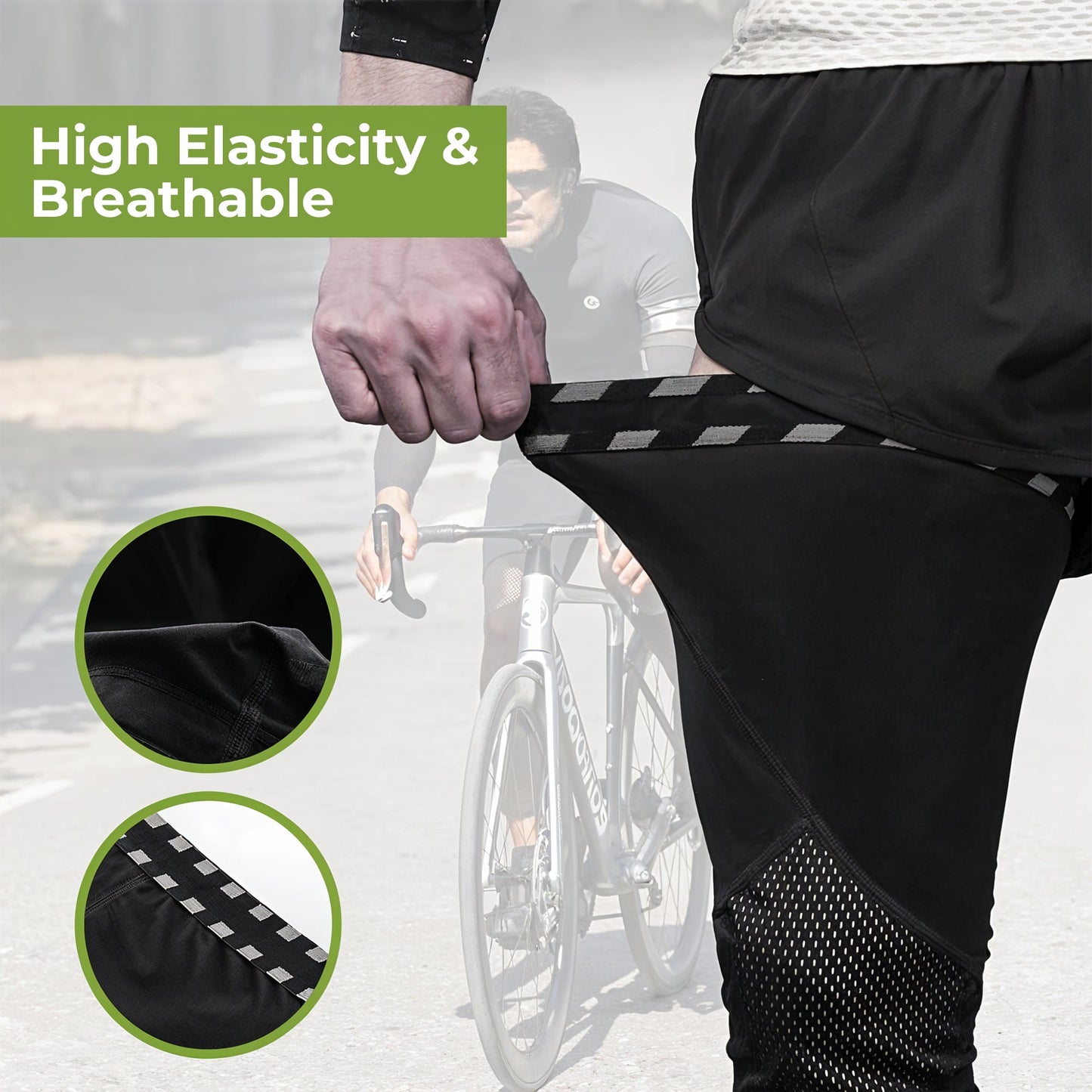 Elastic Knee Support Leg Sleeve