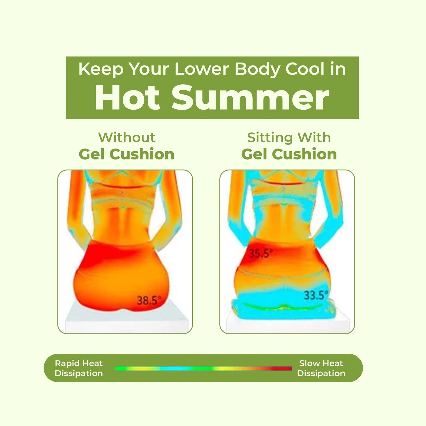 Comfortable Mesh Chair Seat Pad Cushion