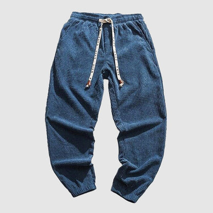 Comfortable Men's Straight Leg Corduroy Pants