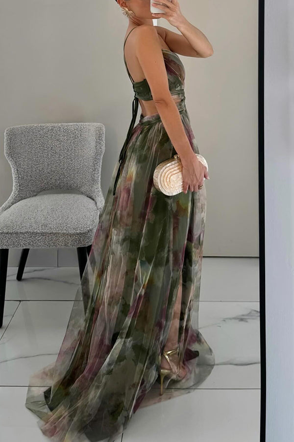 Vibrant Long Sleeve Women's Dress