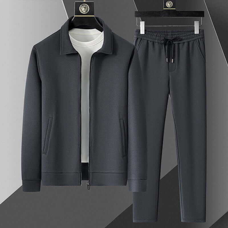 Comfortable Fit Casual Hoodie and Sweatpants Set