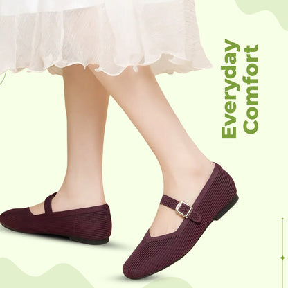 Comfortable Flat Square Toe Sandals