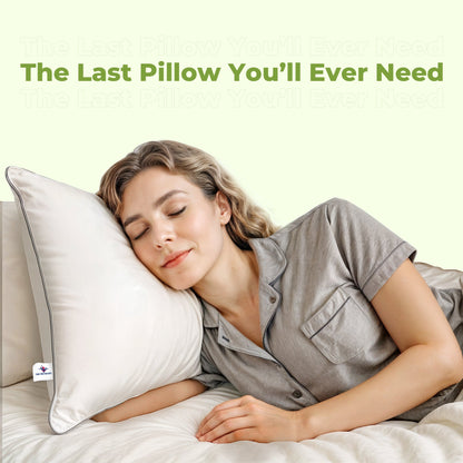 Plush Comfort Bed Pillow - Soft Cooling Down Pillow