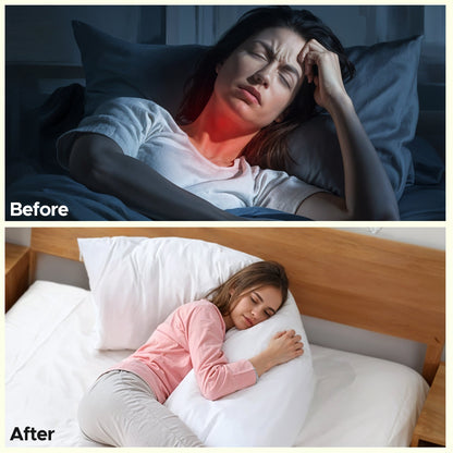 Comfortable Full Body Pillow for Back Support