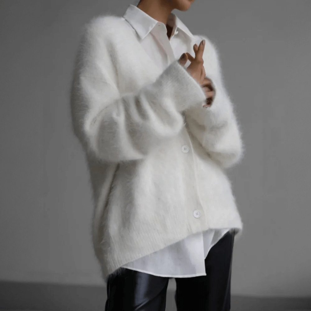 Soft Women's Knitted Sweater Cardigan