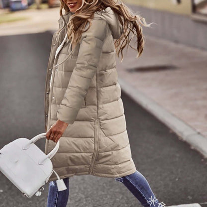 Warm Insulated Ladies Parka Jacket