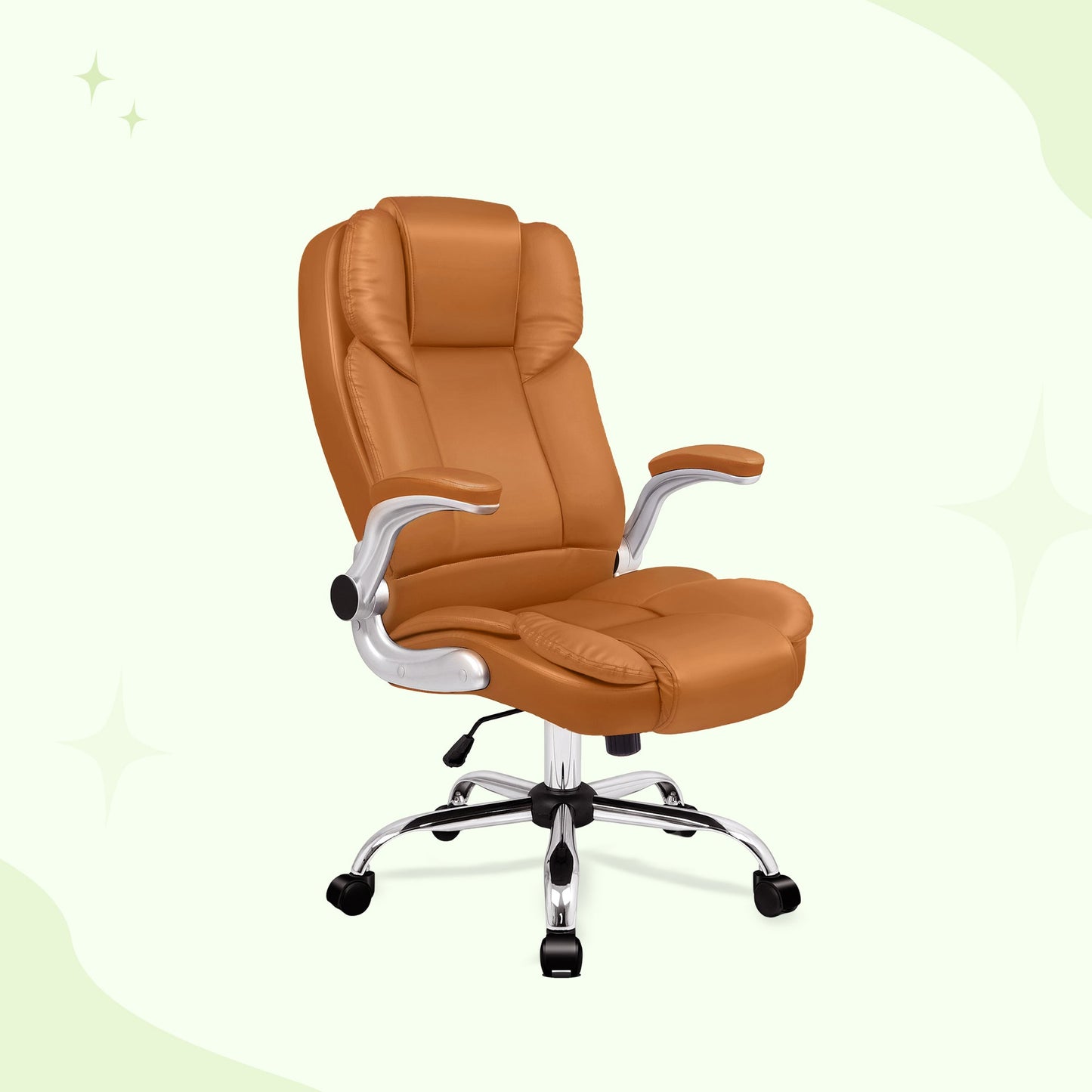 Adjustable Executive Leather Desk Chair
