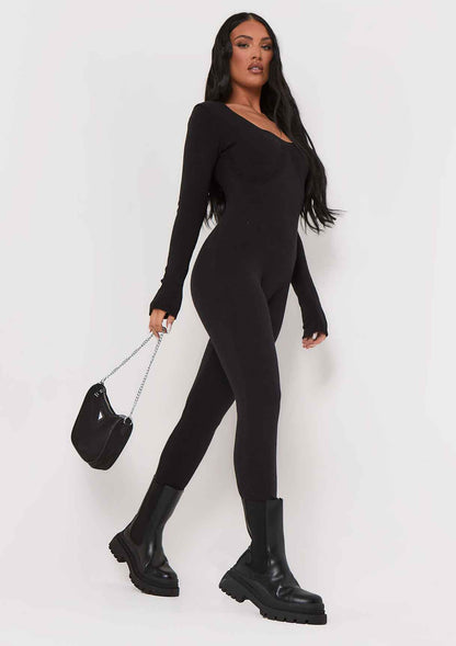 Ladies' Chic Full Length Jumpsuit