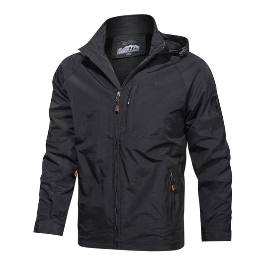 Waterproof Men's Lightweight Windbreaker Coat - Luxivelle