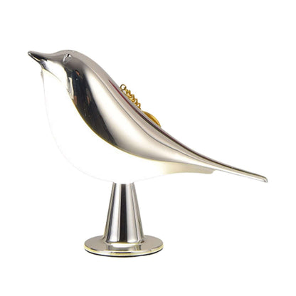 Colorful Bird Table Lamp with Bright LED Lighting