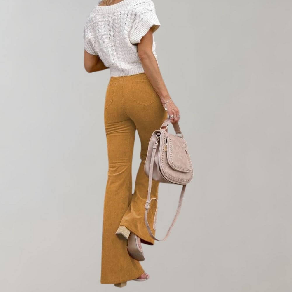 Comfortable High Waist Loose Fit Women's Pants