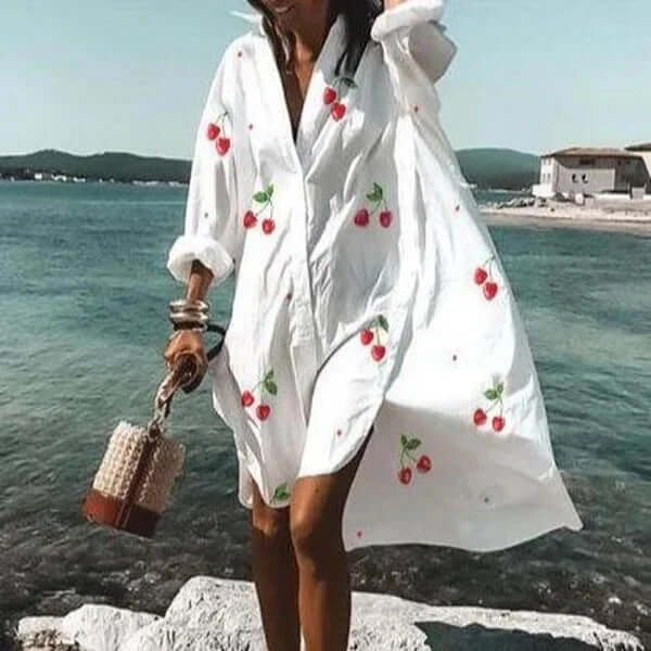 Comfortable Summer Short Sleeve Dress