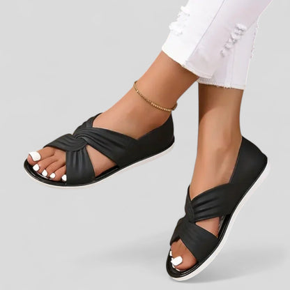 Comfortable Women's Leather Summer Sandals