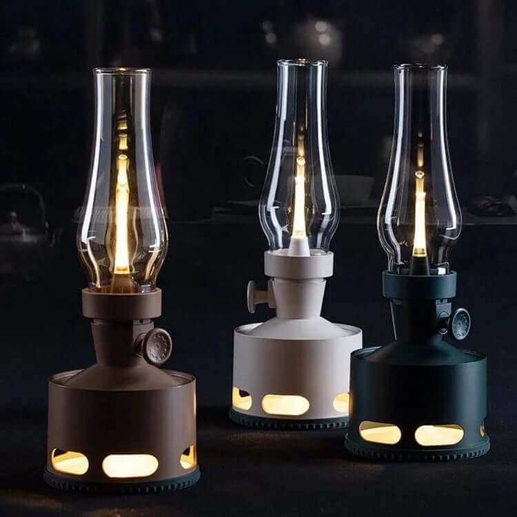 Retro LED Lantern - Rechargeable USB Powered