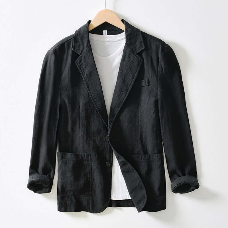 Breathable Summer Mens Blazer Jacket - Luxivelle