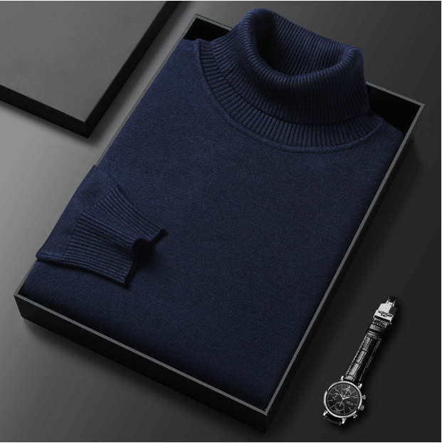 Men's Classic Fit Crew Neck Knit Sweater