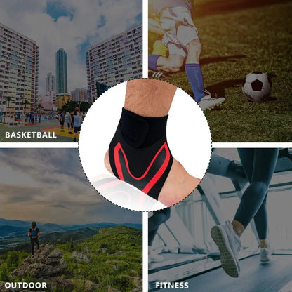 Comfortable Supportive Ankle Wrap for Sports Injuries