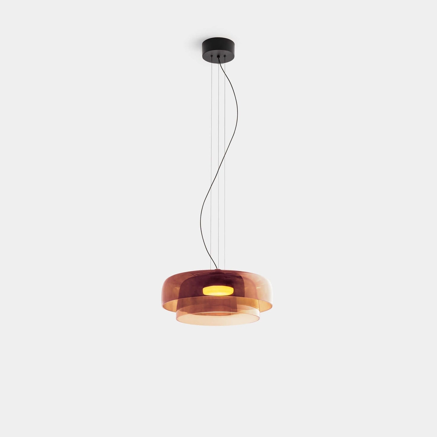 Elegant Clear Hanging Light Fixture