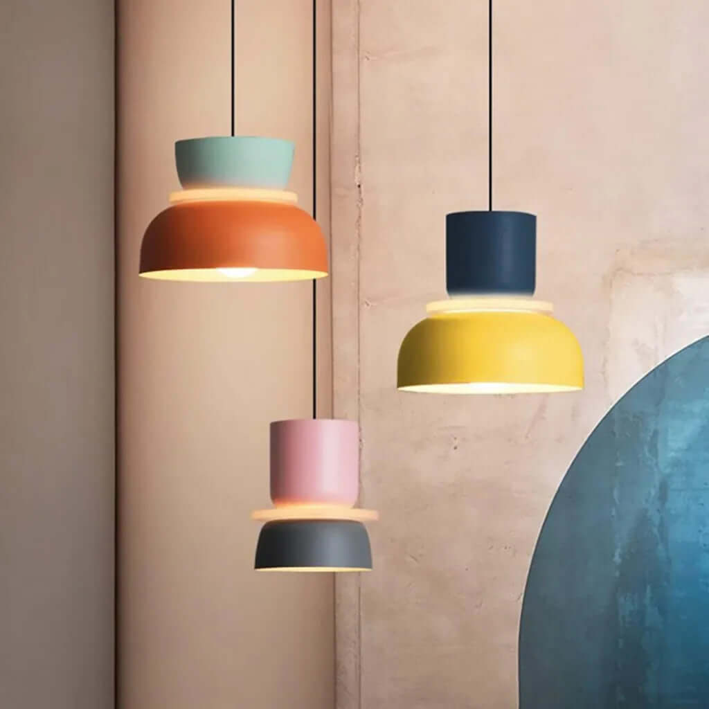 Modern Geometric Hanging Lamp