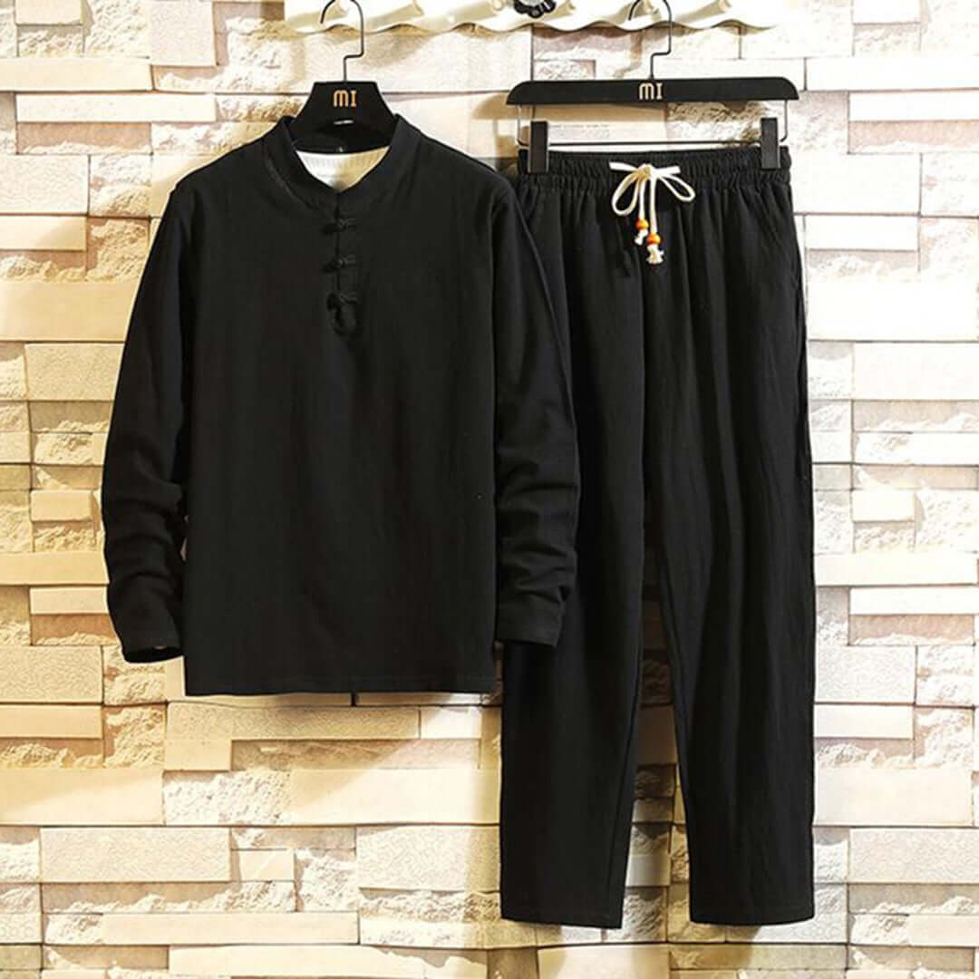 Relaxed Fit 2 Piece Suit Set for Men - Luxivelle