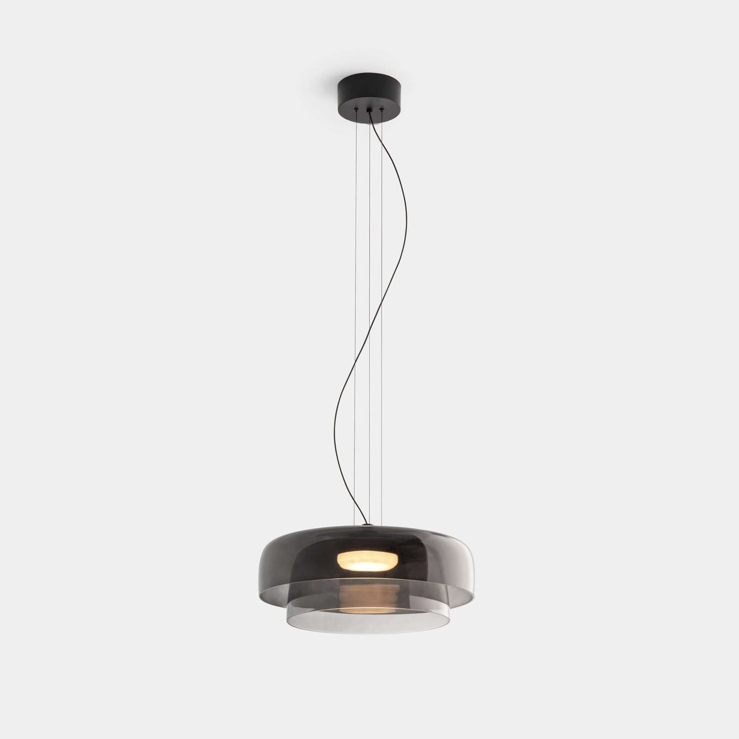 Elegant Clear Hanging Light Fixture