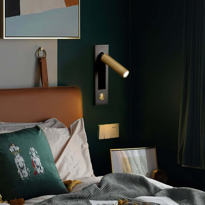 Contemporary Recessed Bedroom Wall Lamp