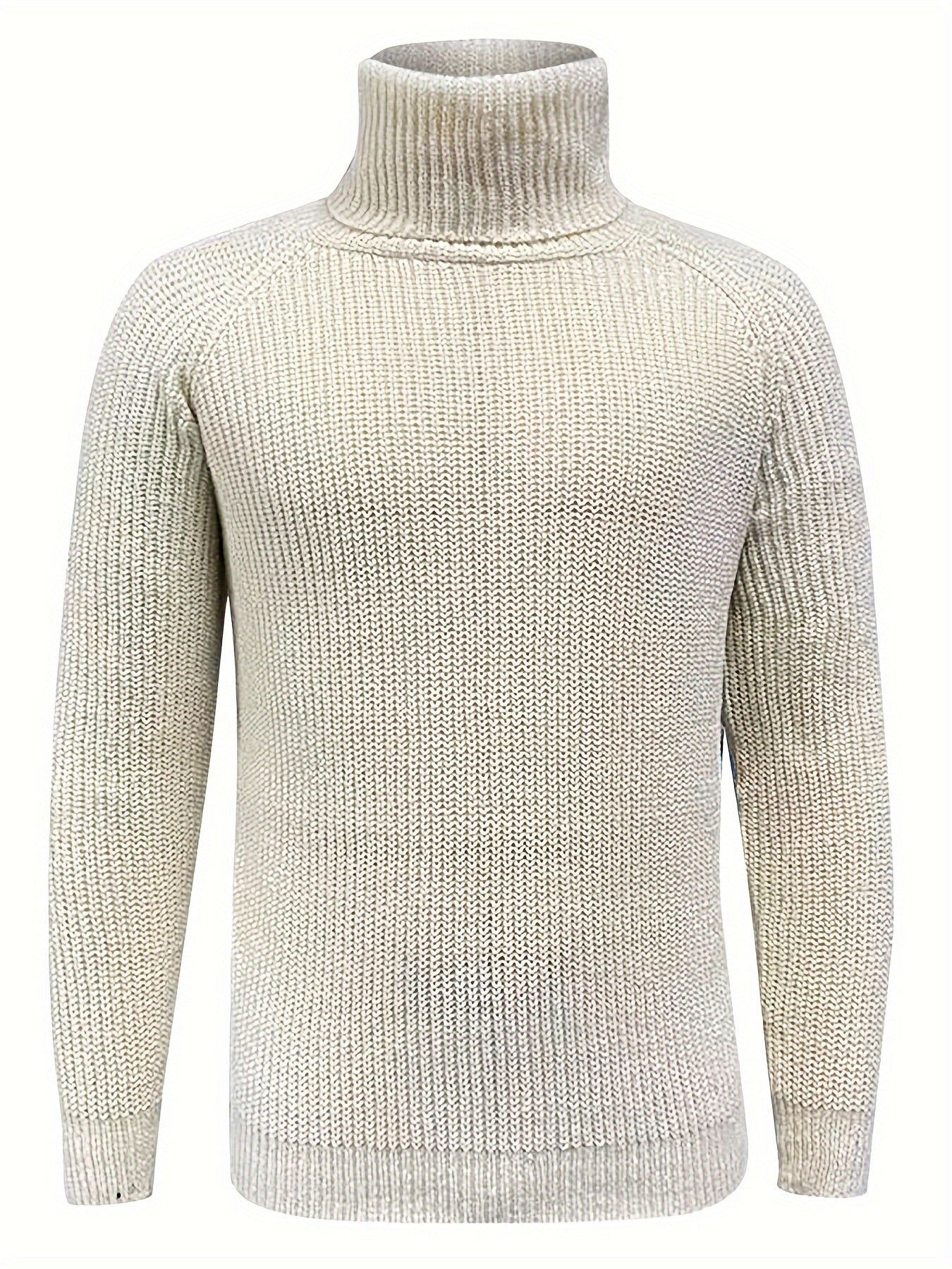 Warm Crew Neck Winter Sweater for Men