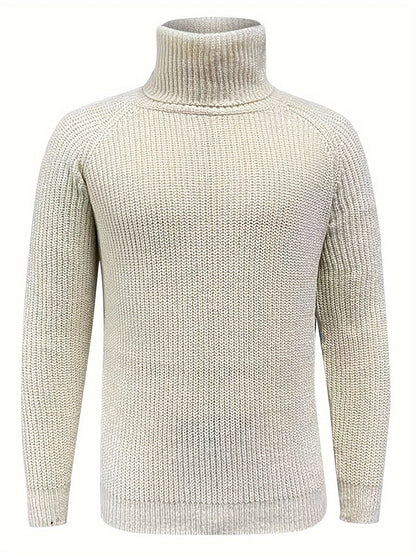 Warm Crew Neck Winter Sweater for Men