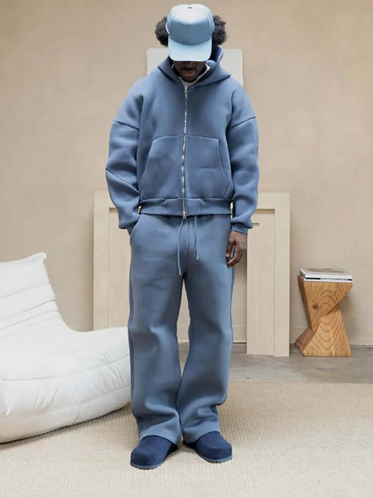 Relaxed Fit Mens Athletic Sweat Suit - Luxivelle