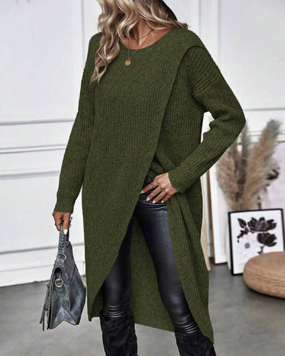 Comfortable Cotton Knee Length Dress