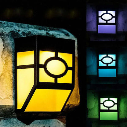 Bright Outdoor LED Wall Lanterns (2 Pack)