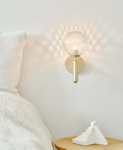 Stylish Glass Wall Light Fixture
