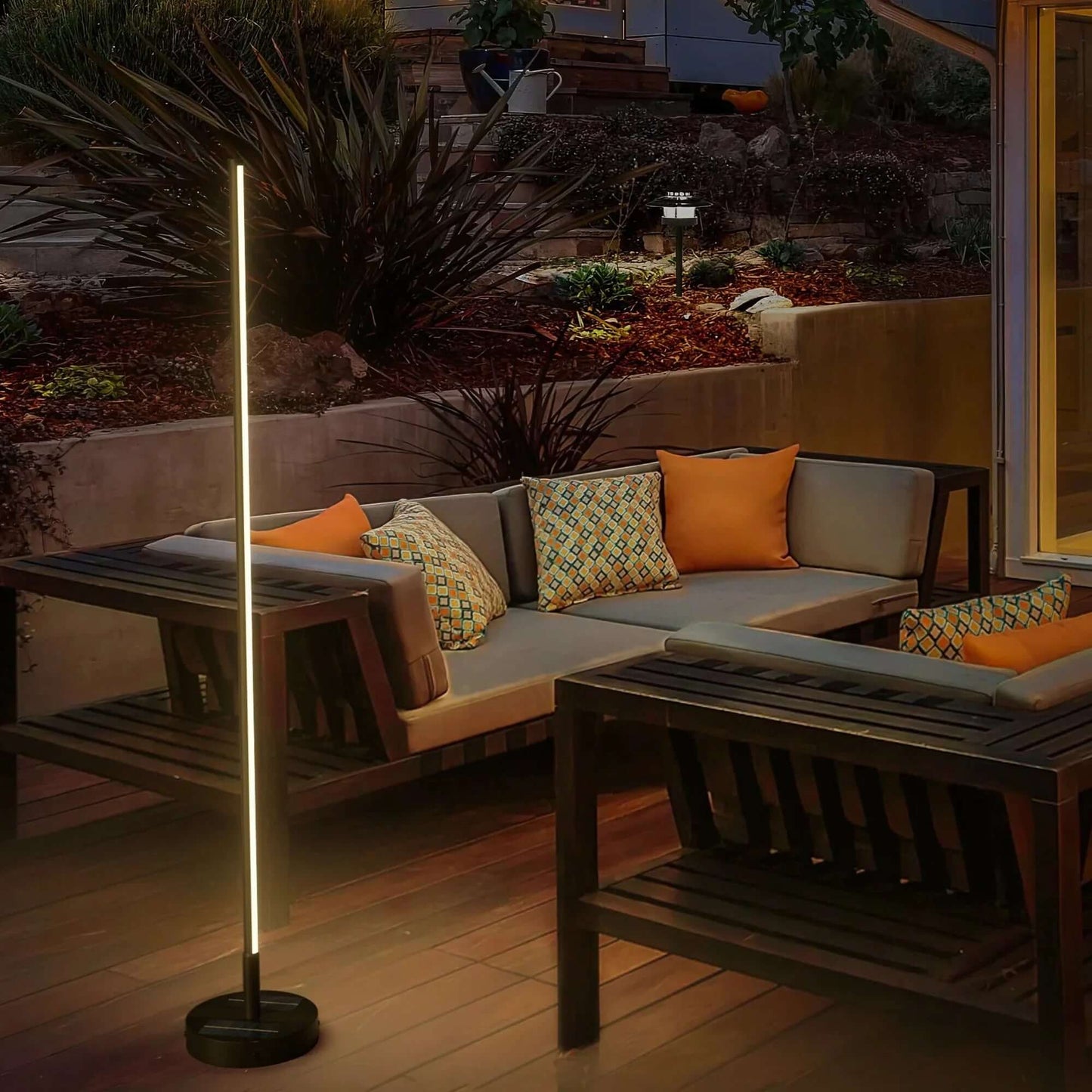 Bright LED Garden Floor Lamp
