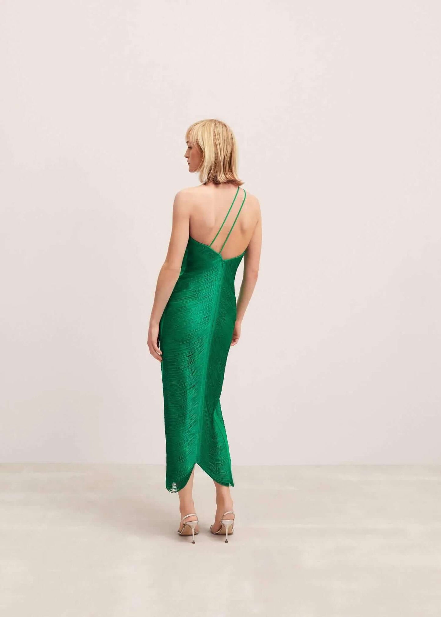 Chic Off The Shoulder Fringe Sundress