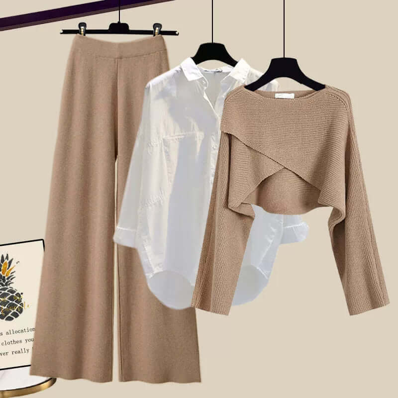 Classic 3 Piece Ladies Casual Outfit - Luxivelle