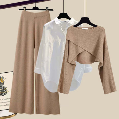 Classic 3 Piece Ladies Casual Outfit - Luxivelle
