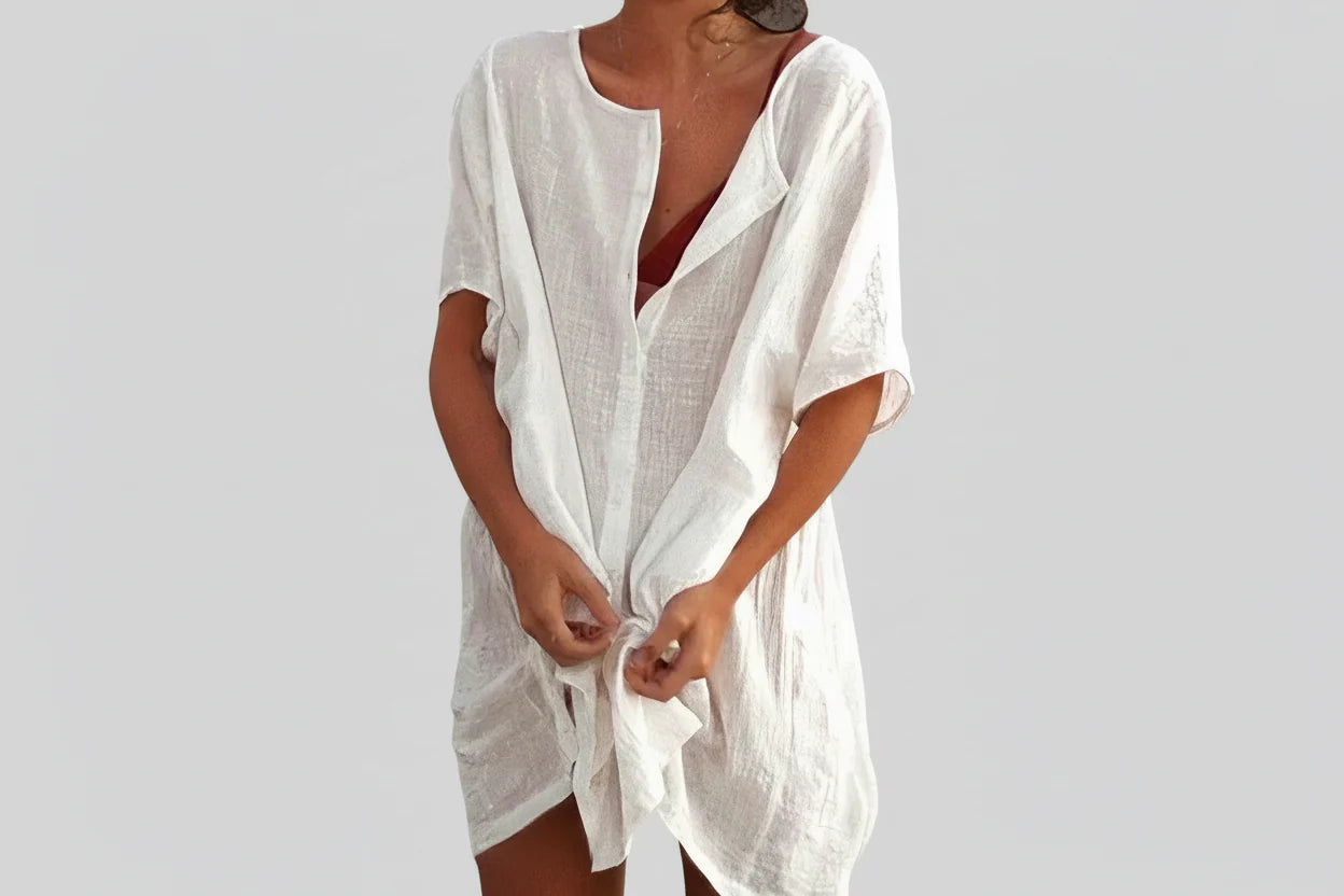 Airy Beach Summer Dress - Luxivelle