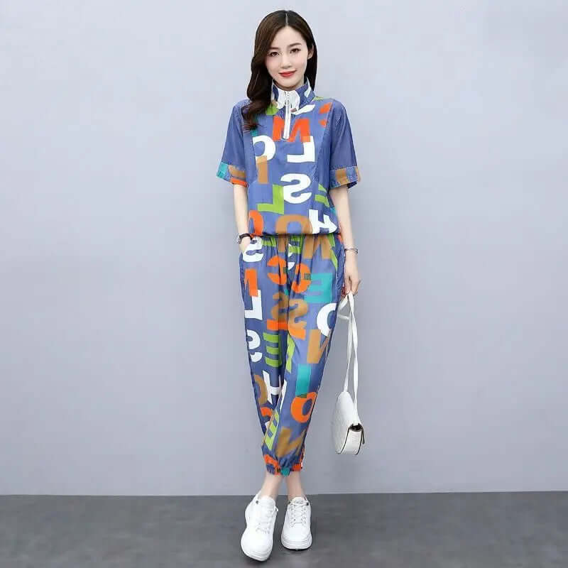 Relaxed Fit 2 Piece Outfit for Women