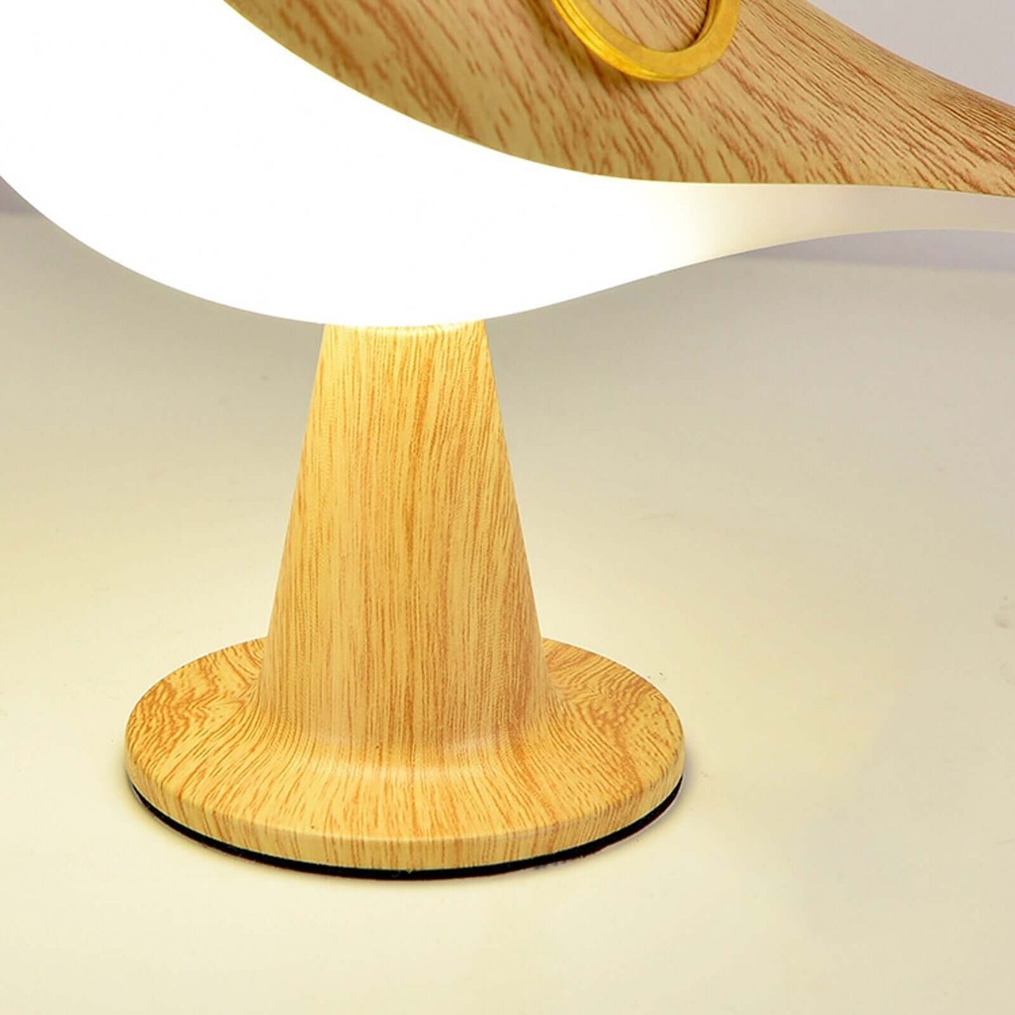 Colorful Bird Table Lamp with Bright LED Lighting