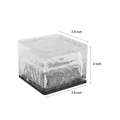 Bright Outdoor Solar LED Garden Lamp Square Shape