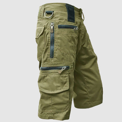 Relaxed Fit Shorts with Pockets for Men