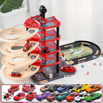 Ultimate Fire Station Playset with Trucks and Accessories