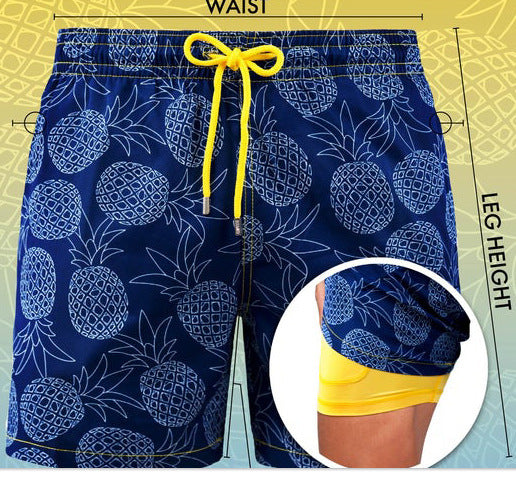 Men's Water Shorts Fast Dry Beachwear Athletic Trunks - Luxivelle
