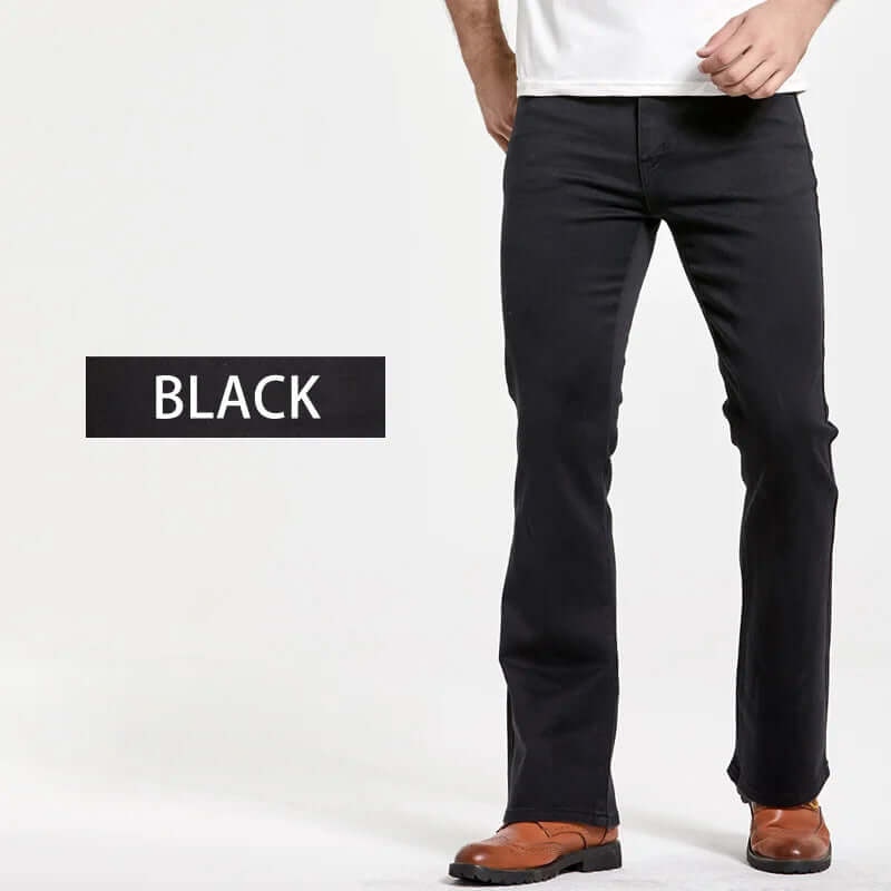 Comfortable Fit Stretch Blue Jeans