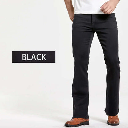 Comfortable Fit Stretch Blue Jeans
