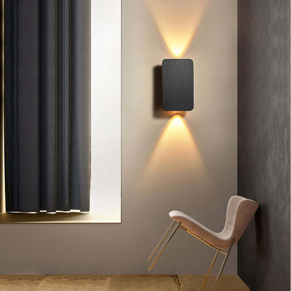 Versatile Rectangular Wall Light with Dimmable LED