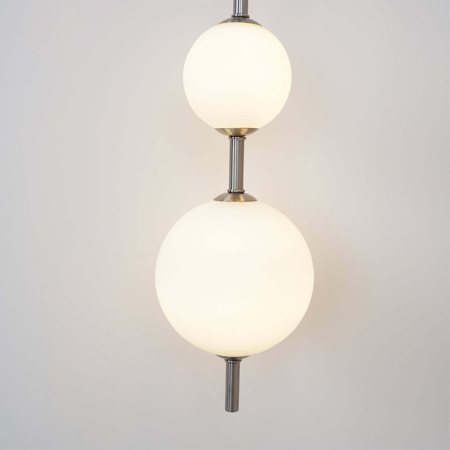 Sleek Round Glass Wall Light